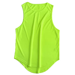 Débardeur de sport pour homme 100% coton délavé à la pierre avec boutons - Product Image 3