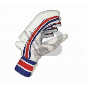 Venta Directa de Fábrica: Guantes de Bateo de Cuero Profesionales de Alta Calidad para Jugadores de Cricket, Ideales para Partidos de Cricket - Product Image 2