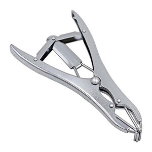 Élastiseur vétérinaire professionnel SIGAL en acier inoxydable pour chevaux et bétail, applicateur d'anneaux pour la castration et l'extension des pattes - Product Image 2