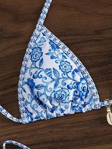 <b>Bikini</b> set for beachwear bath in the polyester fabric - Product Image 6