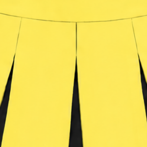 Jupe plissée jaune de cheerleading pour femmes et filles, idéale pour les équipes sportives, les spectacles de danse, les entraînements, les compétitions et les tenues de sport scolaires - Product Image 4