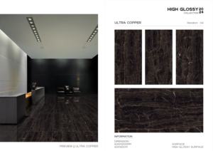 Azulejos de porcelana premium con acabado de alto brillo, 60x120cm, 600x1200mm, tamaño 24x48, para paredes y suelos interiores modernos. - Product Image 4