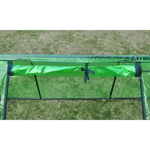 Invernadero de Acero Resistente con Recubrimiento en Polvo y Cubierta de PVC, Tamaño Mediano, para Jardín y Cuarto - Product Image 4