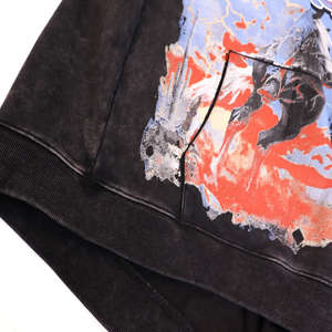 Factory 2026 Sweat à capuche pour homme 100% Coton de qualité supérieure, épais, style streetwear, Speed Hoodie - Product Image 3