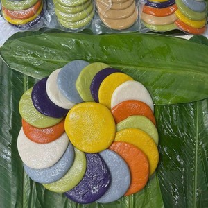 Pastel de Arroz Glutinoso Congelado, Varios Sabores, Color Natural, Postre Servido con Sirope o Leche Condensada - Product Image 4