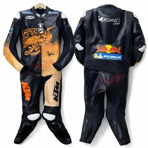 Traje de Cuero para Motociclismo de Una Pieza, Estilo Personalizado, Equipo de Protección Profesional para Motociclistas, para Pista y Calle - Product Image 3