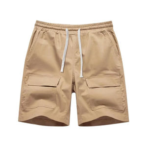 Shorts pour hommes de qualité supérieure, 100% polyester, maille, logo personnalisé, shorts basiques d'été pour hommes, shorts en toile pour hommes - 100% polyester - Product Image 1