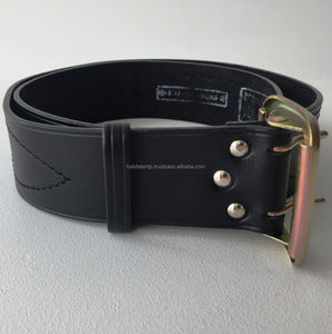 Ceintures en cuir véritable de vache, sur mesure, avec boucle en acier cousue, style antique Russie 1940, historiques - Product Image 4