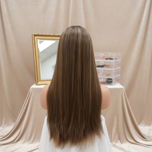 Venta de Fábrica: Pelucas de Cabello Humano Virgen Chino con Frente de Encaje, Base Transparente, Largas, con Densidad del 150% (Pequeña/Grande/Media) - Product Image 1