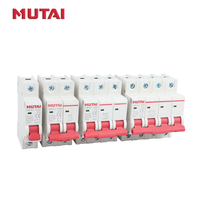Fabricante AC230V/400V 16A 20A MCB 3 fases 20 amperios tipos de disyuntor en miniatura
