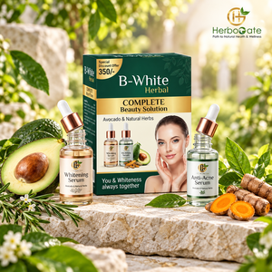 Crème hydratante personnalisée à base de plantes B White Herbal Complete Beauty Solution, formule de soin du visage premium, hydratante et légère. - Product Image 5
