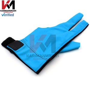 Gants de billard légers pour le billard américain, trois doigts, glisse fluide, ajustement parfait, vente en gros OEM - Product Image 3