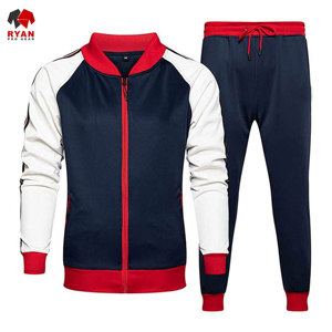 ชุดวอร์มพิมพ์ลายสำหรับผู้ชายไซส์ใหญ่ รุ่นเรกูลาร์ฟิต ยี่ห้อ Ryan Pro Gear แห้งเร็ว เป็นมิตรกับสิ่งแวดล้อม ผลิตจากโพลีเอสเตอร์ 100% ดีไซน์ 2-in-1 รับผลิตแบบ ODM/OEM - Product Image 1