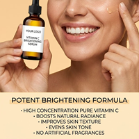 Sérum à 23% de vitamine C |   Sérum visage raffermissant anti-âge éclaircissant Vitamine E Acide hyaluronique |   Non gras, absorption rapide, 30 ml