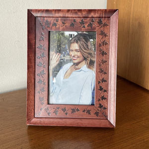 Artisan Handmade Solid <b>Wooden</b> <b>Photo</b> Frame Natural Tabletop Display for Home Office Living Room Elegant Classic Decor Premium - Product Image 2