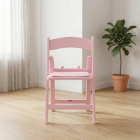 Chaise pliante en résine pour enfants avec verrou de sécurité, chaises empilables