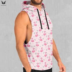 Nouvel Arrivage Service OEM ODM Fait Main 2026 Rose Blanc Design Unique Vêtements d'extérieur Produit à Forte Demande Sweats à Capuche Sans Manches - Product Image 2