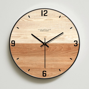 Fashion Design New Arrival Wood <b>Frame</b> Home <b>Large</b> Decor Wood Wall Clock by perfect enterprises - Product Image 1
