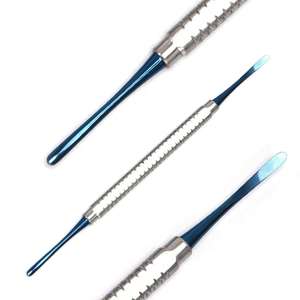 Manual Titanium Coated Dental Surgical <b>Instruments</b> Periosteal Elevator Set Professional Root Extraction Kit By Grip Surgical - Product Image 4