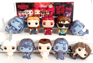 Vente en gros d'œufs en chocolat Kinder Joy personnalisés sur le thème de Stranger Things avec figurine Funkoo Pop, collection de bonbons surprise pour enfants, boîte cadeau - Product Image 5