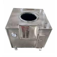 Four à tandoor en acier inoxydable SteelEmpire avec options électrique et gaz, nettoyage facile - Product Image 2