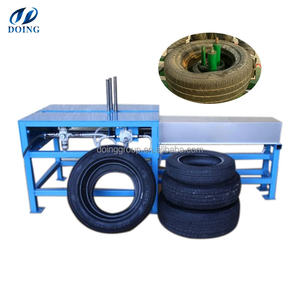 Machine à emballer pour usine de recyclage de pneus à petite échelle DOING Pack Deux/trois pneus à un - Product Image 5