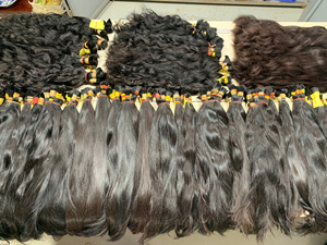 Extensiones de Cabello Fino Premium, 100% Cabello Humano Virgen Vietnamita, Cutícula Completa, Super Doble Trama, Liso Natural - Product Image 6