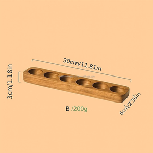 Porta Huevos de Madera Ecológico Hecho a Mano, Organizador de Cocina Estilo Rústico, Apto para Lavavajillas, para Huevos Frescos - Product Image 6