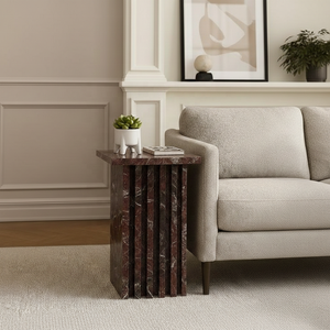 โต๊ะข้างหินอ่อนอินเดียสำหรับห้องนั่งเล่นแบบ B2B - Product Image 1