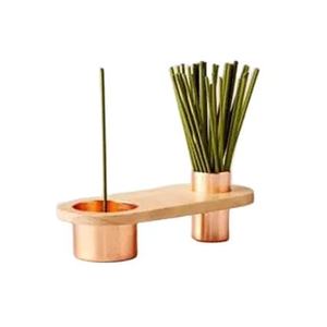 Bold Blossom Copper Made Middle Eastern Arabian Incense Holder & Burner Aroma <b>Diffuser</b> Desktop Model 6062 Wholesale Low Price - Product Image 1