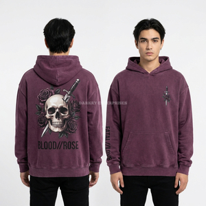 เสื้อฮู้ดดี้ผู้ชายผ้าฝ้ายเนื้อนุ่ม 350GSM ลายตัวอักษร Dreamer ทรงพอดีตัว สไตล์สตรีทแวร์ทันสมัย - Product Image 3