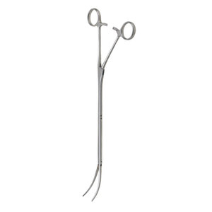 Pinces chirurgicales courbées de précision en acier inoxydable pour la préhension des tissus thoracoscopiques, instruments pour les procédures VATS - Product Image 5