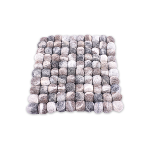 Tie-<b>Dye</b> Felt Stone Hot Pad Stylish Mats & Pads Accessory - Product Image 1