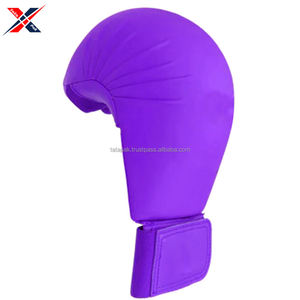 En une couleur unie personnalisation protection des mains meilleur fournisseur faire votre propre combat porter des gants de boxe de karaté - Product Image 2