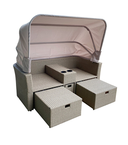 Wholesale Price Modern Contemporary Design Adjustable Canopy <b>Sofa</b> <b>Bed</b> Garden Courtyard Waterproof Outdoor Beach Leisure Poolside - Product Image 5