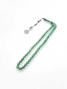 Chapelet islamique, 66 perles, nouveau design, agate, couleurs de résine ambre, Tesbih Tasbeeh Subhah Misbaha - Product Image 2