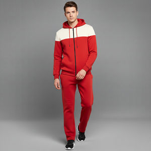 Conjunto Deportivo Personalizado para Hombre, 100% Algodón, Estampado, 2 Tonos, Corte Regular, Sudadera con Capucha y Pantalones Deportivos, Cómodo Conjunto de 2 Piezas - Product Image 6