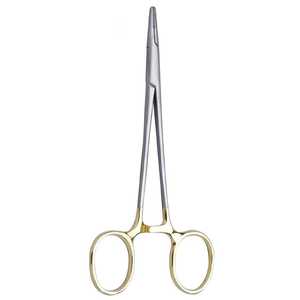 Portaagujas Halsey de 5.5 Pulgadas, Acero Inoxidable, Punta Delicada, Instrumento Quirúrgico Manual Duradero, Certificado CE para Uso Hospitalario - Product Image 2