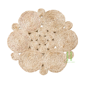 Manteles individuales únicos florales de algas marinas, manteles individuales con borde festoneado, diseño personalizado para decoraciones de mesa, hechos a mano de Vietnam - Product Image 5