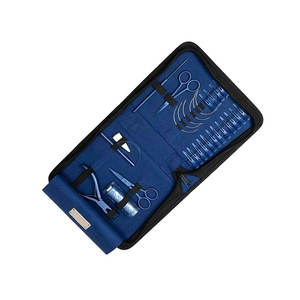 Kit d'outils professionnels pour extensions de cheveux, pinces, ciseaux, clips, outils de séparation en acier inoxydable pour extensions de cheveux humains - Product Image 5