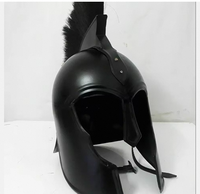 Casque de Chevalier Médiéval en Métal Poli Fait Main CH, Modèle Troie, Achille, Spartan, Décoration d'Intérieur, Objet de Présentation, Cadeau Pâques Noël