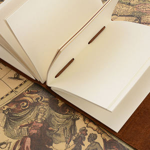 High Quality Crazy Horse Leather Cover <b>A5</b> Top Layer Cowhide <b>Notebook</b> Retro Travel Journal 100 Sheets Gift Planner - Product Image 4