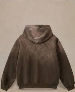 เสื้อสเวตเชิ้ตมีฮู้ดขนาดใหญ่พิเศษสำหรับผู้ชาย สีพื้น ผ้าฝ้ายขนแกะ สวมใส่สบายๆ ในฤดูใบไม้ร่วง มีกระเป๋า ดีไซน์ถัก ทรงปกติ - Product Image 1