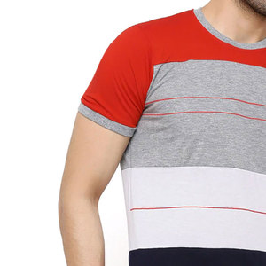 Camiseta de Algodón 100% para Hombre, con Logotipo Personalizado al por Mayor, Cuello Redondo, Manga Corta, Color Liso, Estilo Urbano para Verano - Product Image 4