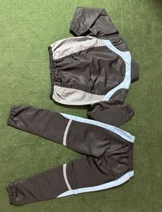 Chándal Unisex con Capucha y Cremallera Completa, Diseño Deportivo, Bloques de Color Sólido, Transpirable, de Secado Rápido, de Nailon, para Verano, Ajuste Regular, para Adultos - Product Image 5