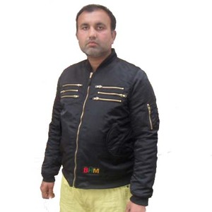 RBI Faux Fur Lining MA1 Bomber <b>Jackets</b> MA1 Flight <b>Jackets</b> Nylon <b>Pilot</b> <b>Jackets</b>-Unisex Long Sleeve Airline Use - Product Image 3