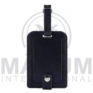Etiquetas de Equipaje de Cuero de Lujo Personalizadas y Duraderas con Protección de Privacidad - Product Image 6