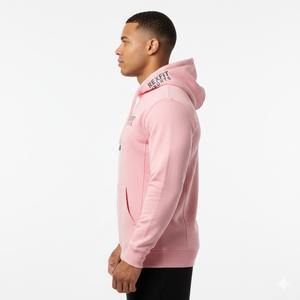 Vêtements de sport pour l'hiver, sweat à capuche épais en molleton pour homme, couleur unie, taille plus, sweat à capuche de sport pour homme, service OEM - Product Image 2