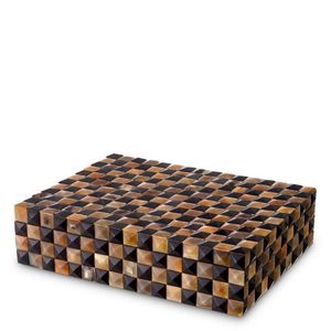 Boîte à bijoux élégante en MDF et résine avec un design magnifique pour organiser les bijoux précieux et les accessoires personnels - Product Image 5