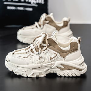 Zapatillas deportivas de suela gruesa con plataforma, estilo nuevo primavera 2026, versátiles para hombre, ideales para correr. - Product Image 4